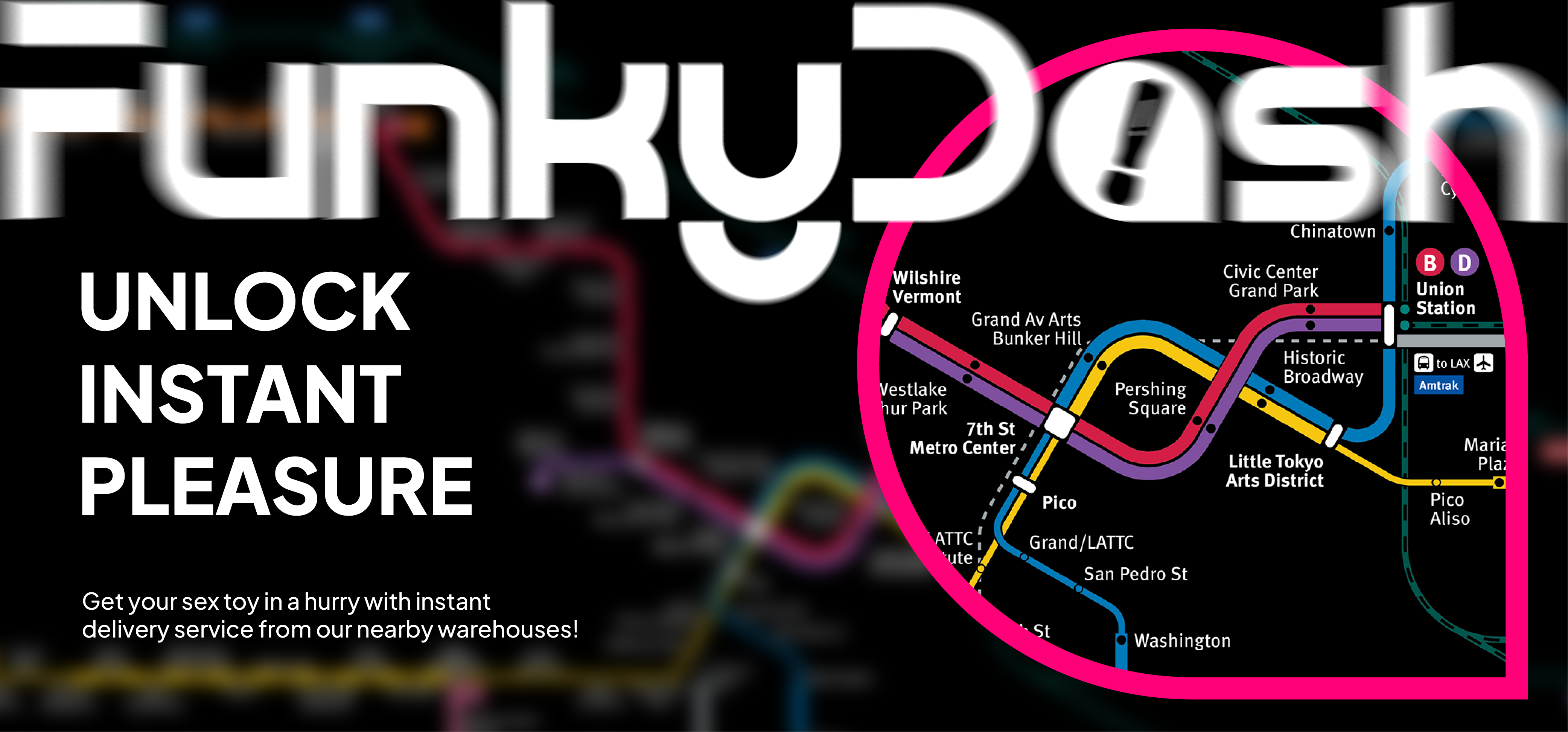 FunkyDash - Sex Toy Delivery Service