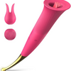 Teasing vibrator with tongue licking function- 10 Licking & 25 Vibration Modes