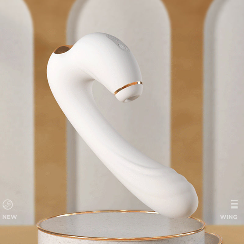 BARBRA Wing Clitoral Stimulator - 3 Suction &  7 Vibration Modes