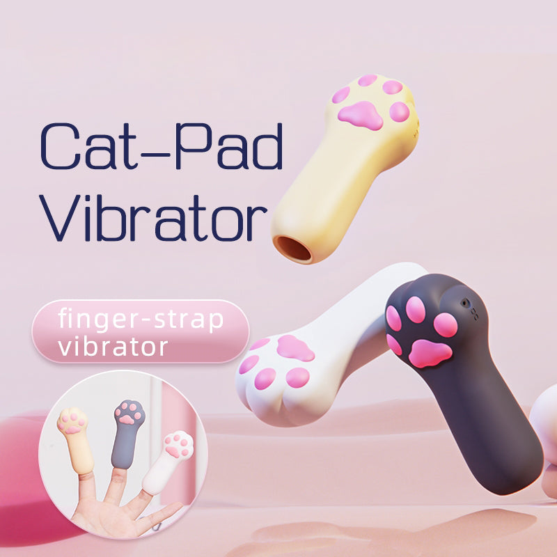 Cat - Pad Vibrator: Cute Claw Design, 10 Vibration Modes