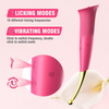 Teasing vibrator with tongue licking function- 10 Licking & 25 Vibration Modes