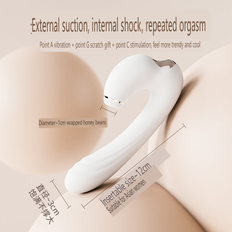 BARBRA Wing Clitoral Stimulator - 3 Suction &  7 Vibration Modes