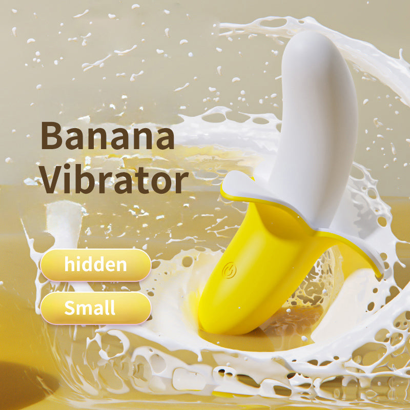 Discreet Banana Vibrator - G - Spot & Clitoris Stimulation