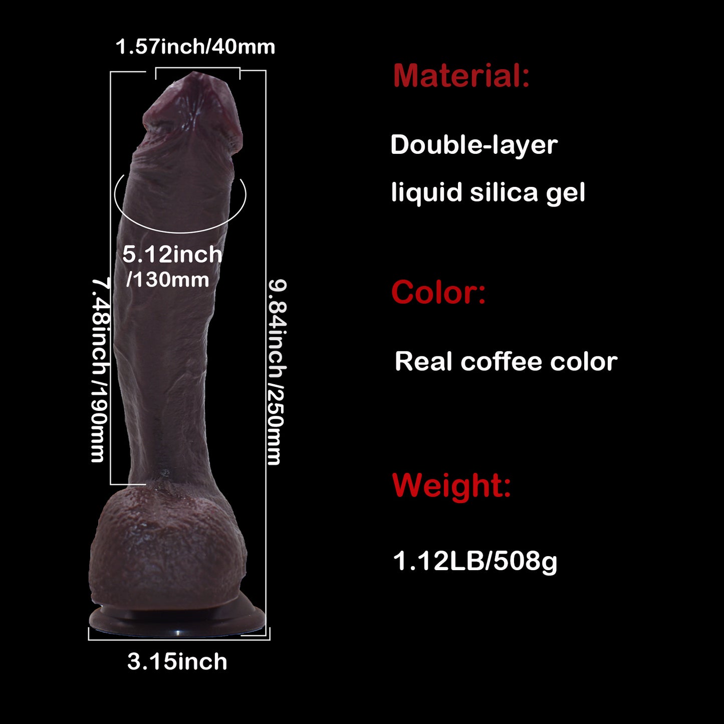 Ultra-Realistic Dildo – 1:1 Lifelike Design