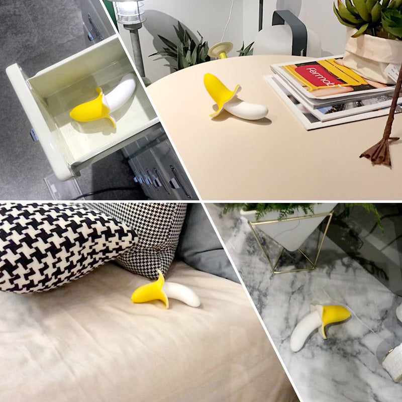 Discreet Banana Vibrator - G - Spot & Clitoris Stimulation