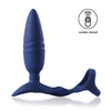 RING 'N' REAR Liquid Silicone Thrusting Anal Plug with Stretchy Cock Ring