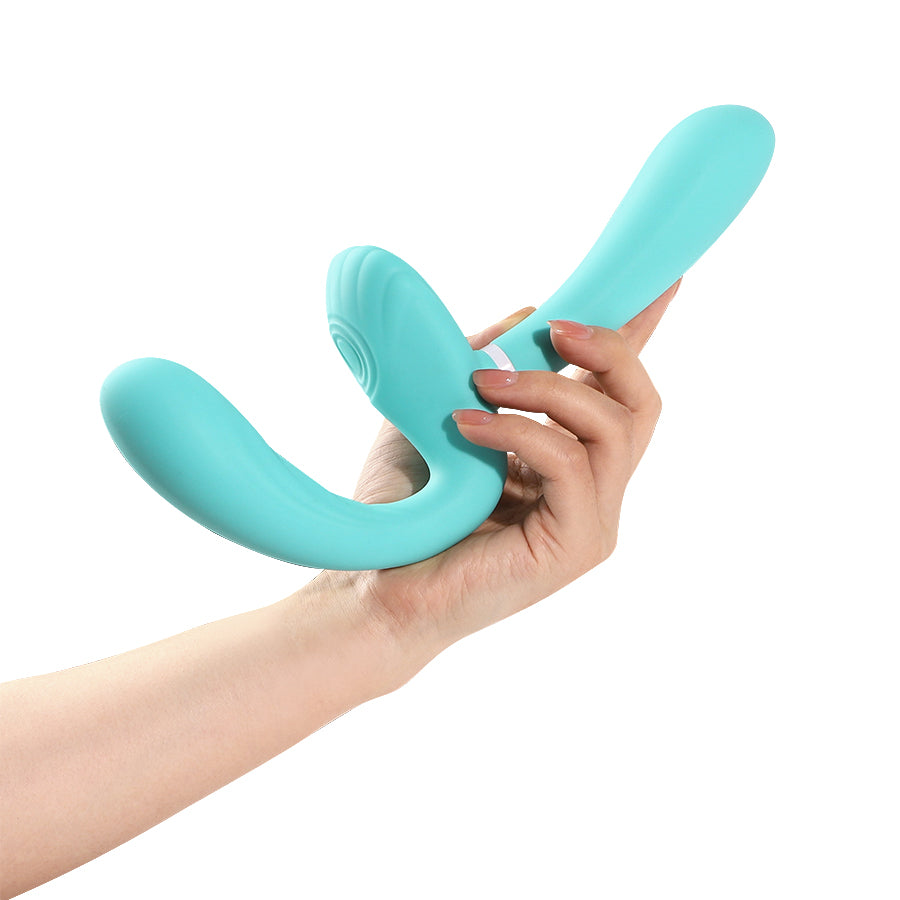 SAPPHI 2-in-1 Thumping Clit Vibe &amp; Vibrating G-Spot Massager