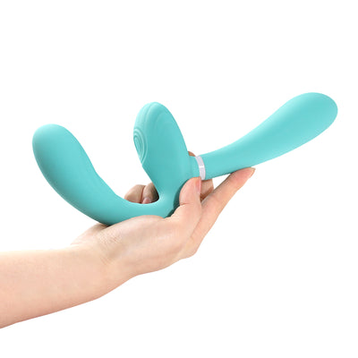 SAPPHI 2-in-1 Thumping Clit Vibe &amp; Vibrating G-Spot Massager