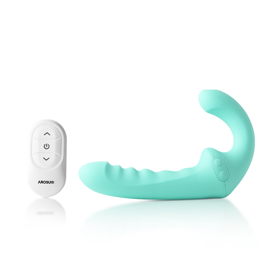 VIBRATWIN  Strapless Vibrator with Come-hither Movement