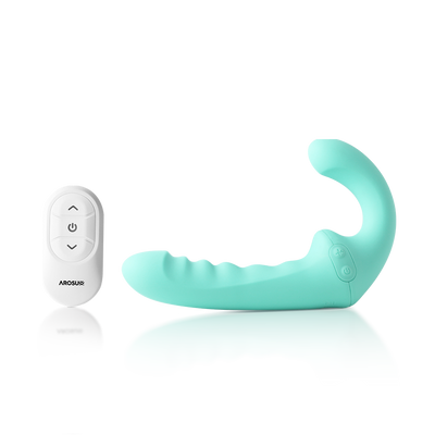 VIBRATWIN  Strapless Vibrator with Come-hither Movement