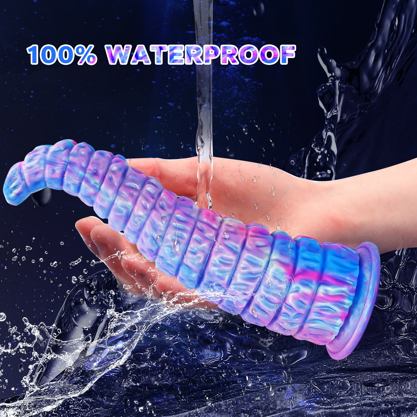 Fantasy Tentacle Dildo - Soft Silicone with Suction Cup