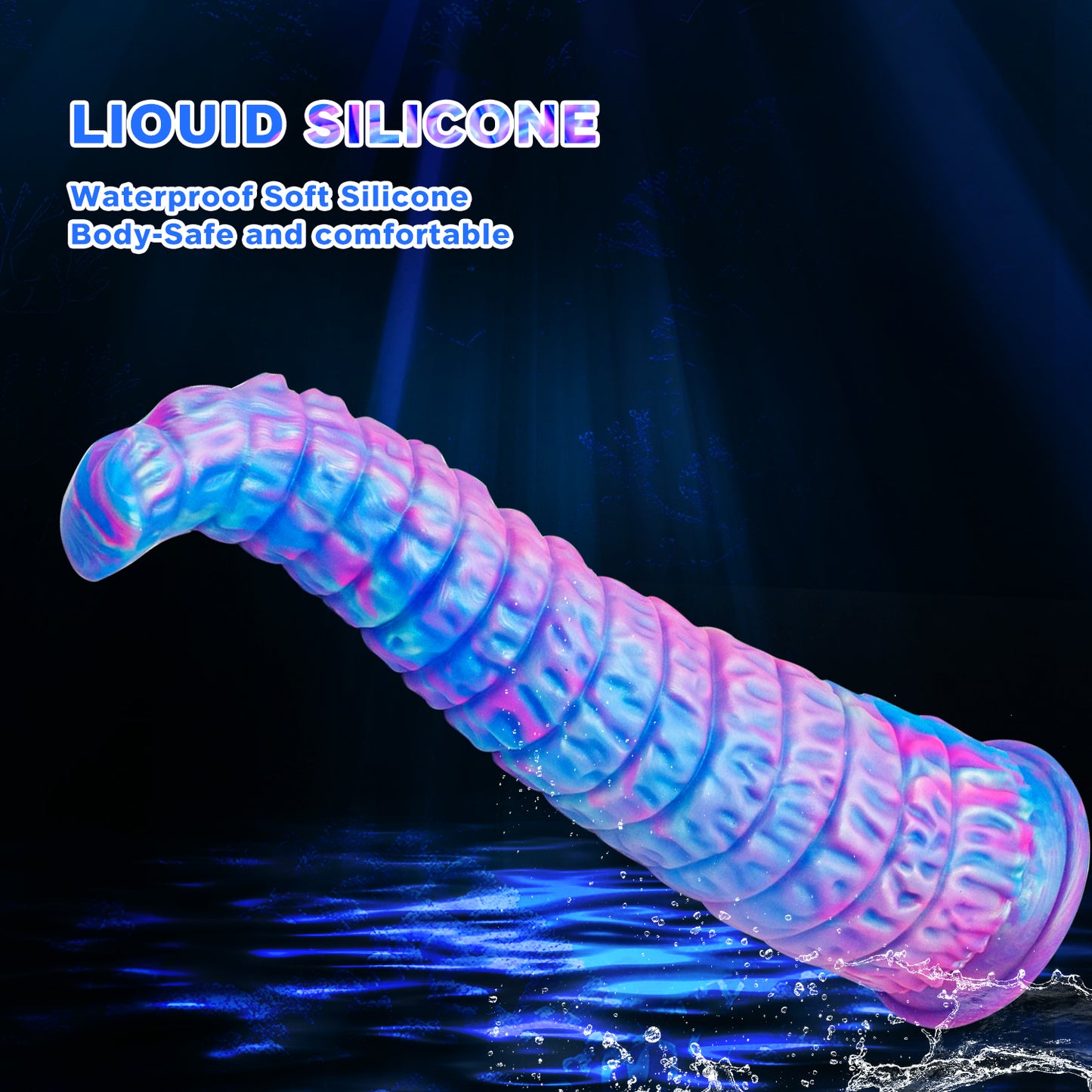 Fantasy Tentacle Dildo - Soft Silicone with Suction Cup