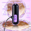 Funkydash 10-Mode Vibrator Set for Women or Couples |Includes G Spot, Clitoral & Flared Tickler with Removable Bullet | USB Rechargeable Silicone Collection | Purple